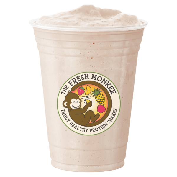Savor the rich flavor of Coffee Buzz - one of our mouthwatering smoothies at The Fresh Monkee.