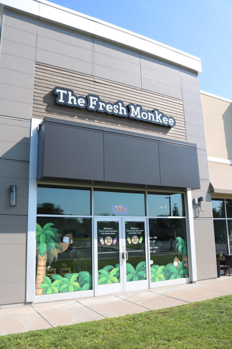 Fresh Monkee storefront at Wethersfield, CT