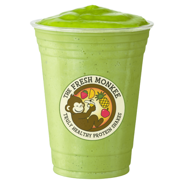 Experience the tropical delight of Lime Green Mango, one of our refreshing health shakes near me at The Fresh Monkee.
