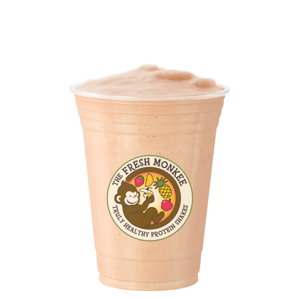 Treat yourself to a delightful Puppy Shake, one of our protein shakes at The Fresh Monkee.