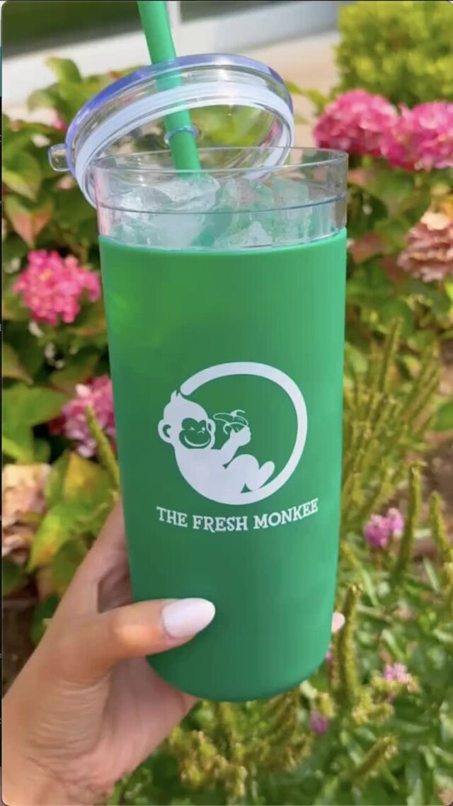 Meet your new favorite tumbler—designed to keep your Fresh Monkee shakes icy cold and your hydration game strong! 💪

Whether you're fueling up post-workout or just staying refreshed throughout the day, our tumbler's got you covered. Water or shakes—whatever you need, whenever you need it!

#WorldWaterWeek #StayHydrated #TheFreshMonkee #Smoothies #Smoothie #ProteinShakes #HealthyShakes #CleanEating #MealReplacement #HealthyLiving