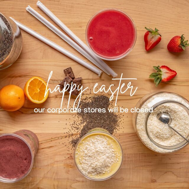 We hope everyone enjoys this beautiful Sunday! Please check your local shops page for special hours 🐣🪺🐰